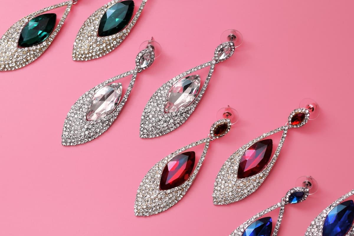 Pikake shell necklaces on display